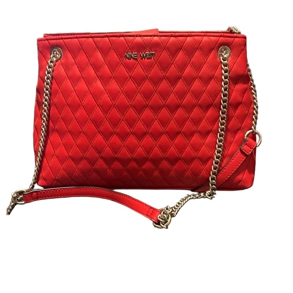 NINE West Lipstick Red bag/purse.